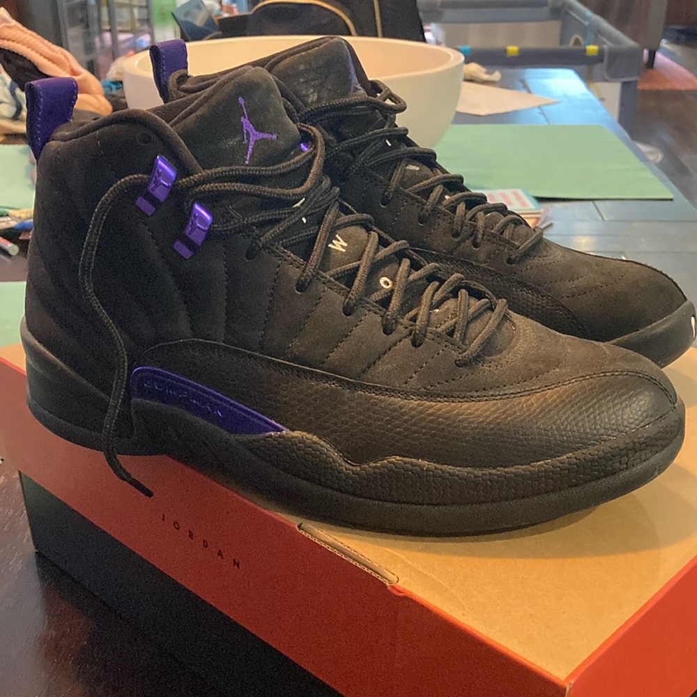 Size 8.5 Air Jordan 12 Court Purple
